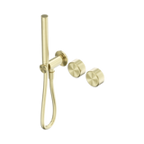 Nero Serenity Progressive Shower System Slim Shower Trim Kit Only Metal Handle Brushed Gold 24E096BG