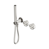 Nero Serenity Progressive Shower System Slim Shower Trim Kit Only Metal Handle Brushed Nickel 24E096BN