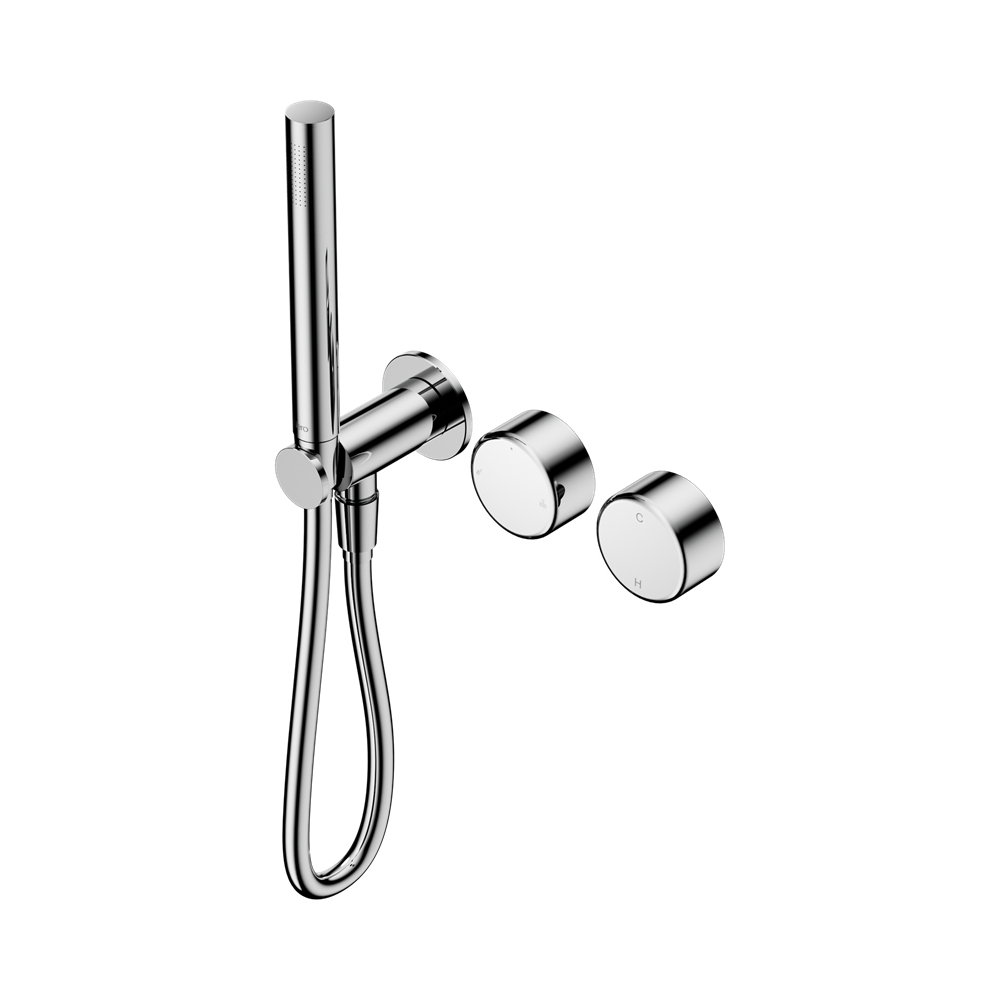 Nero Serenity Progressive Shower System Slim Shower Trim Kit Only Metal Handle Chrome 24E096CH