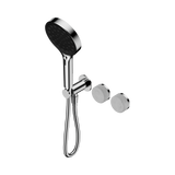 Nero Serenity Progressive Shower System Serenity Shower Trim Kit Only Carrara Handle Chrome 24E097CH