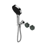 Nero Serenity Progressive Shower System Serenity Shower Trim Kit Only Verde Alpi Handle Chrome 24E098CH