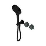 Nero Serenity Progressive Shower System Serenity Shower Trim Kit Only Verde Alpi Handle Matte Black 24E098MB