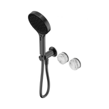 Nero Serenity Progressive Shower System Serenity Shower Trim Kit Only Arabescato Corchia Handle Gunmetal 24E100GM