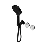 Nero Serenity Progressive Shower System Serenity Shower Trim Kit Only Arabescato Corchia Handle Matte Black 24E100MB