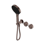 Nero Serenity Progressive Shower System Serenity Shower Trim Kit Only Metal Handle Brushed Bronze 24E102BZ