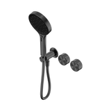 Nero Serenity Progressive Shower System Serenity Shower Trim Kit Only Metal Handle Gunmetal 24E102GM