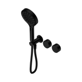 Nero Serenity Progressive Shower System Serenity Shower Trim Kit Only Metal Handle Matte Black 24E102MB