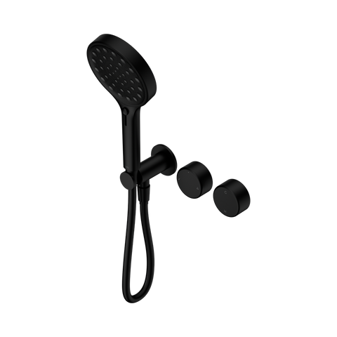 Nero Serenity Progressive Shower System Serenity Shower Trim Kit Only Metal Handle Matte Black 24E102MB