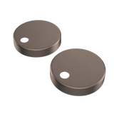 Caroma Toilet Seat Hinge Caps (Suits Liano / Arc / Xena) Brushed Bronze 254214BBZ