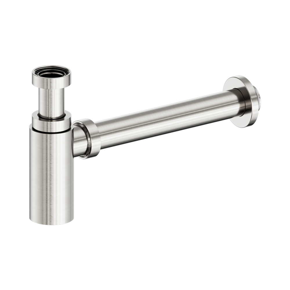 Nero 40mm Round Bottle Trap 2 Stainless Steel Brushed Nickel 25A001BN