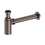 Nero 40mm Round Bottle Trap 2 Stainless Steel Brushed Bronze 25A001BZ