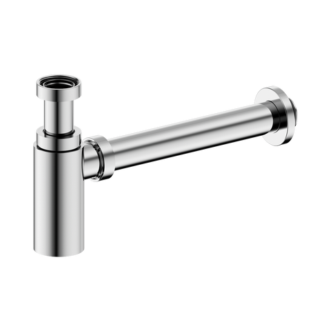 Nero 40mm Round Bottle Trap 2 Stainless Steel Chrome 25A001CH