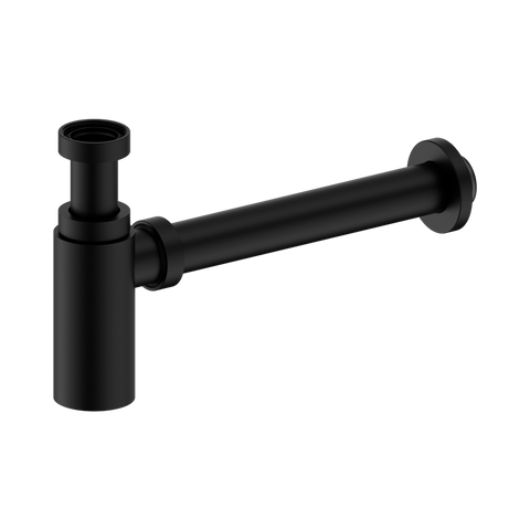 Nero 40mm Round Bottle Trap 2 Stainless Steel Matte Black 25A001MB