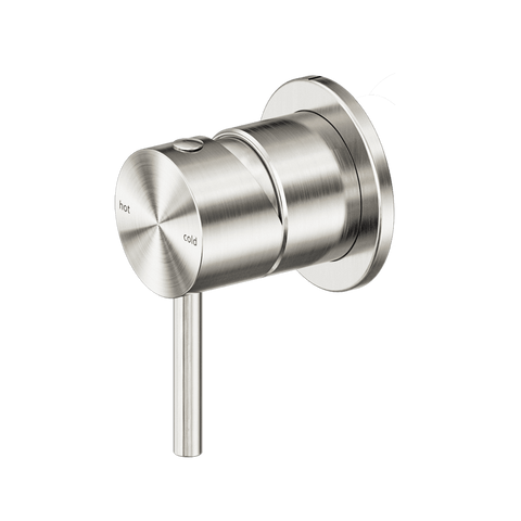 Nero Dolce 2 Shower Mixer 60mm Plate Brushed Nickel 25B010BN