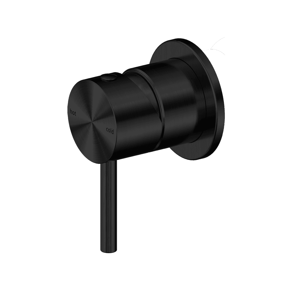 Nero Dolce 2 Shower Mixer 60mm Plate Matte Black 25B010MB
