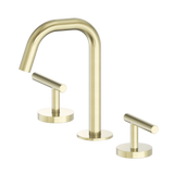 Nero Mecca Lever Hob Basin Set 1/4 Turn Edge Spout Brushed Gold 25D001BG