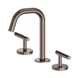 Nero Mecca Lever Hob Basin Set 1/4 Turn Edge Spout Brushed Bronze 25D001BZ