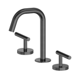Nero Mecca Lever Hob Basin Set 1/4 Turn Edge Spout Gunmetal 25D001GM