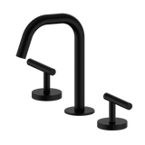 Nero Mecca Lever Hob Basin Set 1/4 Turn Edge Spout Matte Black 25D001MB