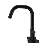 Nero Mecca Lever Hob Basin Set 1/4 Turn Edge Spout Matte Black 25D001MB