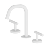 Nero Mecca Lever Hob Basin Set 1/4 Turn Edge Spout Matte White 25D001MW