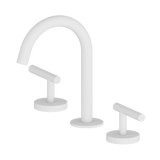 Nero Mecca Lever Hob Basin Set 1/4 Turn Arc Spout Matte White 25D002MW