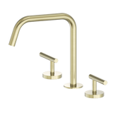 Nero Mecca Lever Hob Kitchen/Bath Set 1/4 Turn Edge Ii Spout Brushed Gold 25D003BG