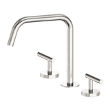 Nero Mecca Lever Hob Kitchen/Bath Set 1/4 Turn Edge Ii Spout Brushed Nickel 25D003BN