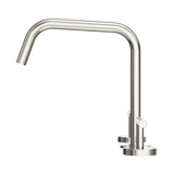 Nero Mecca Lever Hob Kitchen/Bath Set 1/4 Turn Edge Ii Spout Brushed Nickel 25D003BN