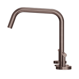 Nero Mecca Lever Hob Kitchen/Bath Set 1/4 Turn Edge Ii Spout Brushed Bronze 25D003BZ