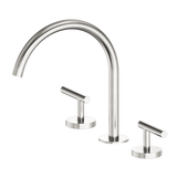 Nero Mecca Lever Hob Kitchen/Bath Set 1/4 Turn 220mm Arc Spout Brushed Nickel 25D004BN