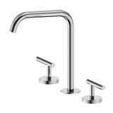 Nero Mecca Lever Hob Kitchen/Bath Set 1/4 Turn 200mm Edge Spout Chrome 25D005CH