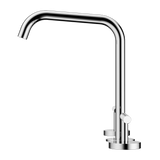 Nero Mecca Lever Hob Kitchen/Bath Set 1/4 Turn 200mm Edge Spout Chrome 25D005CH