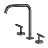 Nero Mecca Lever Hob Kitchen/Bath Set 1/4 Turn 200mm Edge Spout Gunmetal 25D005GM