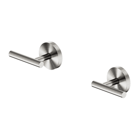 Nero Mecca Lever Wall Top Assembies 1/4 Turn Brushed Nickel 25D012BN