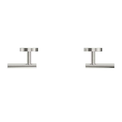 Nero Mecca Lever Wall Top Assembies 1/4 Turn Brushed Nickel 25D012BN