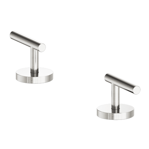 Nero Mecca Lever Hob Basin/Bath/Kitchen 1/4 Turn Handle Set Only Brushed Nickel 25D013BN