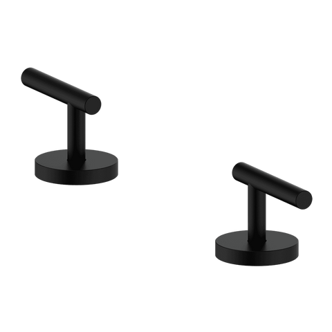 Nero Mecca Lever Hob Basin/Bath/Kitchen 1/4 Turn Handle Set Only Matte Black 25D013MB