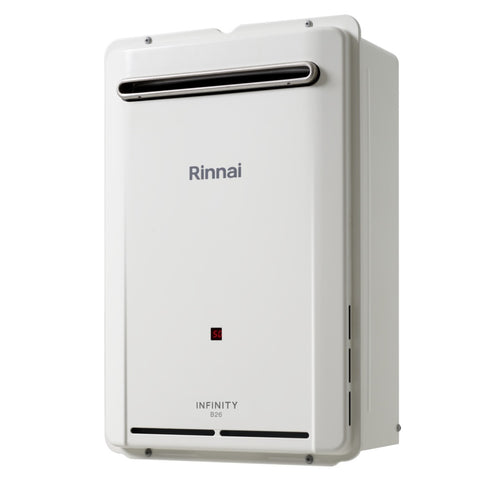 Rinnai Infinity 26 B Continuous Flow Hot Water System Preset to 50c (Natural Gas) INF26N50B