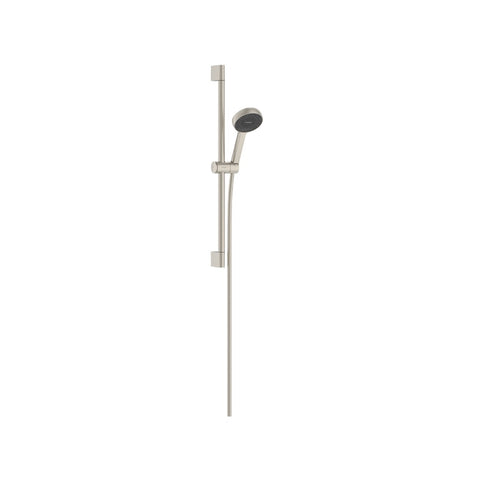 Hansgrohe Activera S Shower Set 650x95mm 1jet Brushed Nickel 28041821