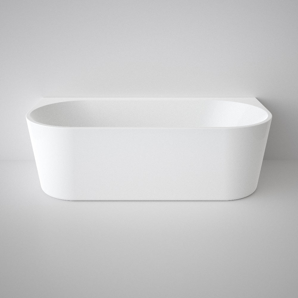 Caroma Urbane II Freestanding Bath 1800mm Back to Wall White AU8WFW