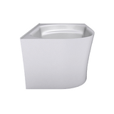 Napoli Freestanding Bath 1500mm Right Hand Corner Gloss White PRCNR1500R