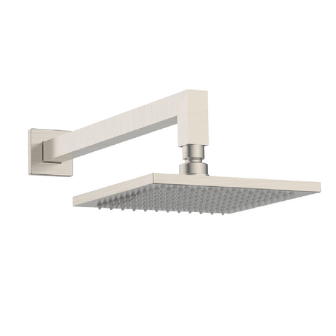 Abey Gareth Asthon Horizontal Overhead Shower Square Brushed Nickel 2SHSQ-BN