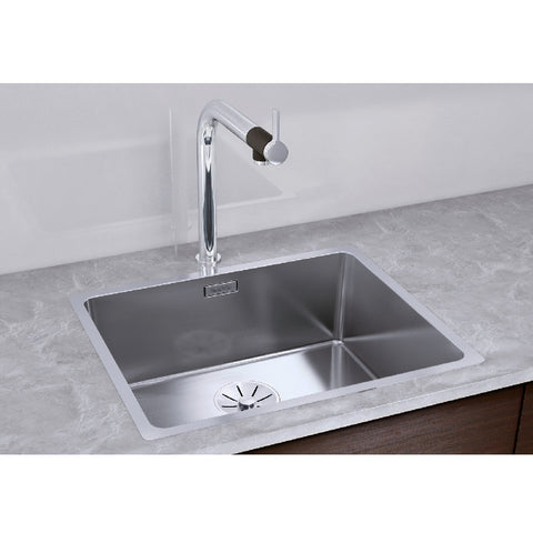 BLANCO Andano Sink 500-IF Single Bowl 540mm Inset/ Flushmount Stainess Steel 526897 ANDANO500IFNK5