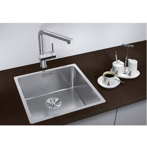 BLANCO Andano Sink 400-IF Single Bowl 440mm Inset / Flushmount Stainless Steel 526895 ANDANO400IFNK5