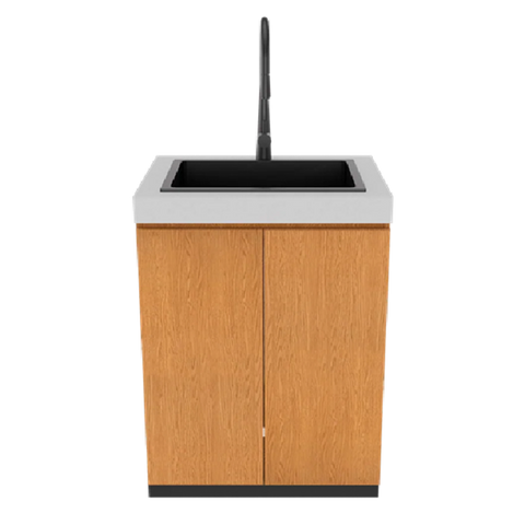 Everdure Seabreeze Sink Module Timber Look EKMSINKTAPC