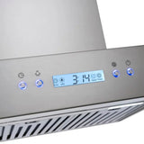 Euro Appliance Alfresco Rangehood Canopy 90cm 2000m3/hr Extraction Stainless Steel ERB900SS3R