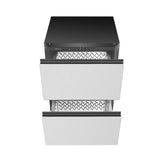 Artusi Under Bench Beverage Chiller Dual Drawer Stainless Steel AUBF620X