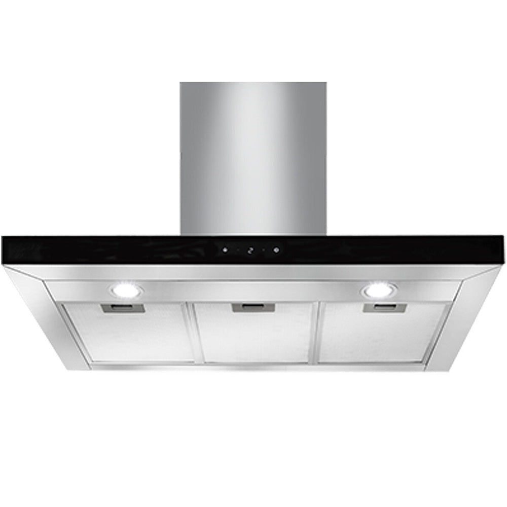Artusi T-Shape Rangehood 90cm Matte Black ATH901MB