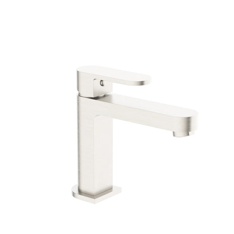 Nero Ecco Basin Mixer Brushed Nickel NR301301BN